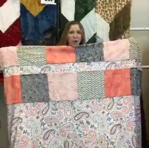 NWT - Sew Sweet Minky - Panel Patchwork